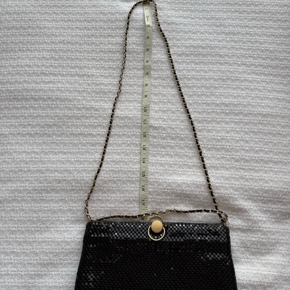 Vintage Bueno Black Sequin Evening Bag - Picture 9 of 9